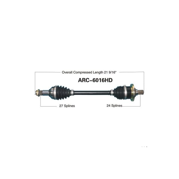 Wide Open Heavy Duty CV Axle for ARCTIC HD FRONT RIGHT 400/450/500/550/650/700/1 ARC-6016HD - main